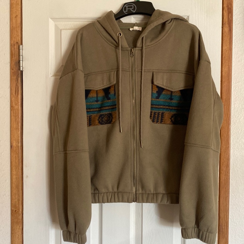 Aztec Hooded Jacket
